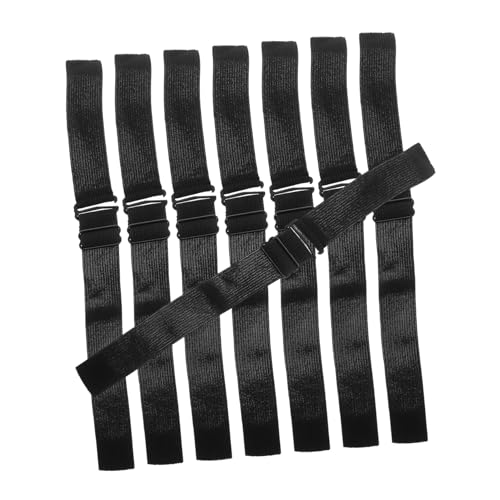 GALPADA 8 Stück Teiliges Verstellbares Perücken stirnband aus Atmungsaktivem Polyester Elastisches Rutschfestes Haarband für Damen Fester Sitz bei Verschiedenen Kopfgrößen Komfortabel und von GALPADA