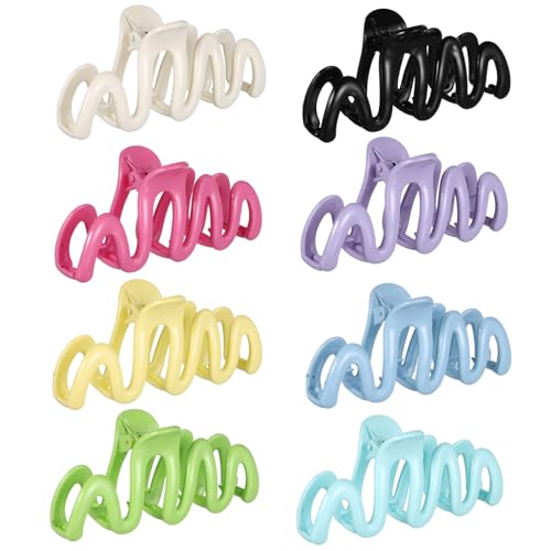 GALPADA 8stücke Krallenclips Für Frauen Mädchen Haarklammern Aus Haar-accessoires Mit Welliger Für Festen Und von GALPADA