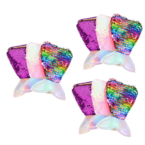 GALPADA 9stücke Teiliges Mini Umhängetaschen Für Mädchen Glitzer Meerjungfrau Geldbörse Multifunktionale Junge Mädchen Münztasche Für Geburtstagsfeiern Und Weihnachten von GALPADA