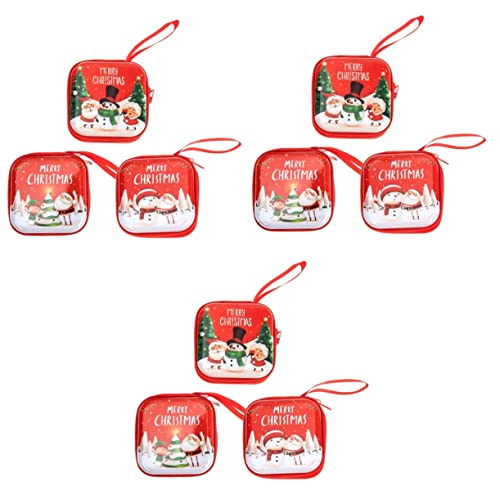 GALPADA 9stücke Teiliges Weihnachts-münzbeutel Aus Niedliche Aufbewahrungstaschen Für Kleingeld Süßigkeiten Und Kleine Für Weihnachtsdekoration von GALPADA