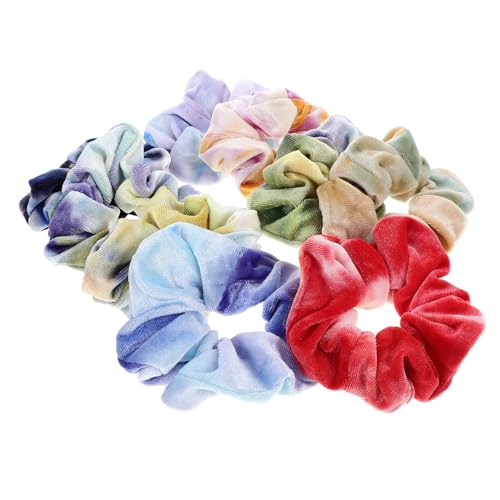 GALPADA 9 Stück Teiliges Farbige Haargummis für Mädchen Elastische Haarbänder Weiche Haarschmuck Accessoires für Geeignet von GALPADA