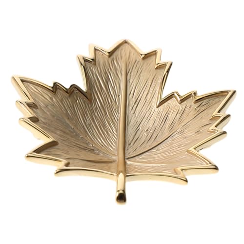 GALPADA Ahornblatt Brosche Schmuck Taschenanhänger Anstecknadel Ahornblatt Anstecknadel Damen Blatt Brosche Retro von GALPADA