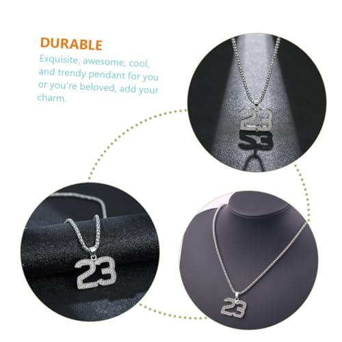 GALPADA Alloy Neck Chain Pendant Herren Damen Sportliebhaber Schmuck Modisch Langlebig Bequem Vielseitig Tragbar von GALPADA