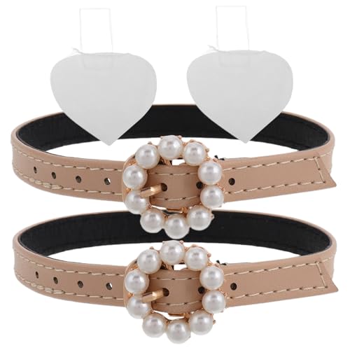 GALPADA Antirutsch Perlen Schnürsenkel High Heels Schmuck Schnallen Strap Damen Elegant Komfortabel Drop Für Lose Schuhe Weiblich von GALPADA