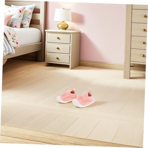 GALPADA Atmungsaktive Mesh Lauflernschuhe Weiche rutschfeste Kleinkindschuhe Leichte Sommer-schutzeinlagen für Erste Schritte Drinnen und Draußen Geeignet für Junge Mädchen und Kleinkinder von GALPADA