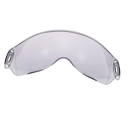GALPADA Austauschbares Motorradhelmvisier Winddicht Kratzfest Großes Sichtfeld Passend für Herren Outdoor Helm Zubehör von GALPADA