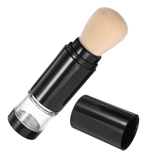 GALPADA Automatischer Puder und Rougepinsel Langlebiger Weicher Gesichtsmakeup Pinsel Gleichmäßige Anwendung Leicht und Tragbar Geeignet für Damen und Reisen von GALPADA