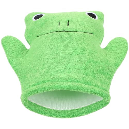 GALPADA Badetuch Schälen Froschbad-waschhandschuhe Baumwolle Badefäustlinge Schrubben Badehandschuhe Zum Duschen Schaum Hautreinigungshandschuhe Badeschäumende Fäustlinge Handtuchmaterial von GALPADA