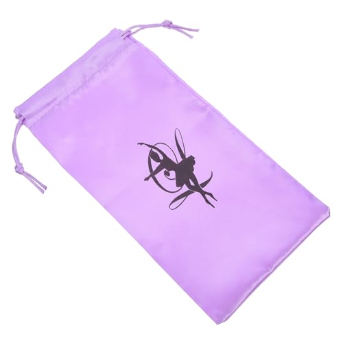 GALPADA Ballettschuh Aufbewahrungsbeutel Satin Kordelzug Tanzschuh Tasche Große Kapazität Leicht Tragbar Für Mädchen Ballett Tanzwettbewerbe von GALPADA