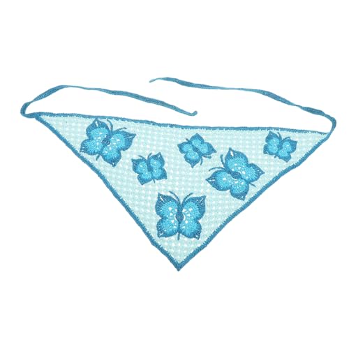 GALPADA Boho Gehäkeltes Haarband mit Filigranem Schmetterlingsmuster Leichtes Atmungsaktives Stirnband und Vielseitiges Damen Haarschal für Frühling und Sommer Modisches Kopftuch für von GALPADA