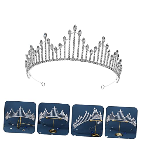 GALPADA Bridal Tiara mit Funkelnden Kristallstrasssteinen Leichte und Langlebige Hochzeit Krone Komfortabel für Damen und Mädchen bei Party Fotos und Festlichen Anlässen von GALPADA