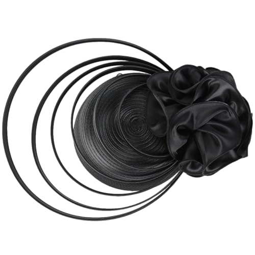 GALPADA Bride Fascinator Hut Für Damen Kopfband-haarschmuck Für Tea Party Bankett Und Cosplay Leichtes Design Farben von GALPADA