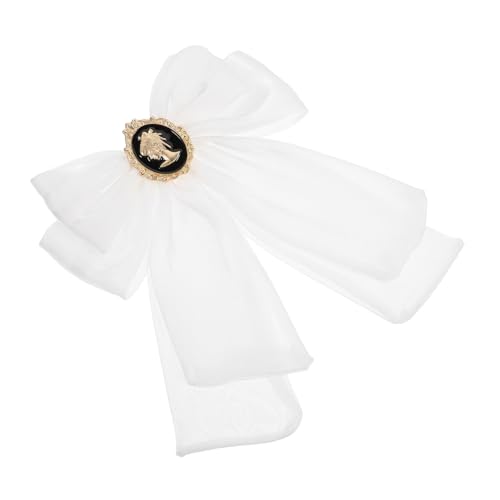 GALPADA Brosche Mit Großer Schleife Brosche Mit Großer Schleife Dual-Use-Damenhemd-Fliege-Brosche Corsage- -Brosche von GALPADA