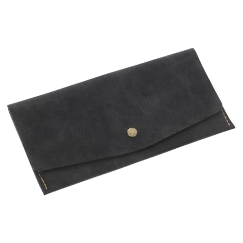 GALPADA Cash Envelope Wallet Aus Pu Reusable Geldumschläge Mit Trennfächern Kompakter Finanzplaner Für Reisen Und Alltag Schwarz Für Organisation Und Zugriff Bargeld von GALPADA