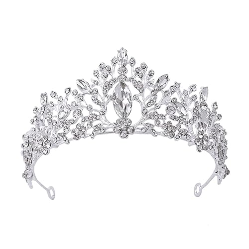 GALPADA Charming Mädchen Tiara Haarschmuck Hochzeit Zubehör Shiny Bridal Branch Design für Braut Party Festliche Anlässe von GALPADA