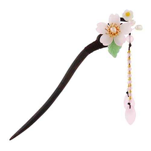 GALPADA Chinesischer Haarnadel Haarstab Retro Haarschmuck mit Quaste Eleganter Haarbun Halter für Hochzeiten Partys und Cosplay Stilvolles Accessoire für Damen von GALPADA