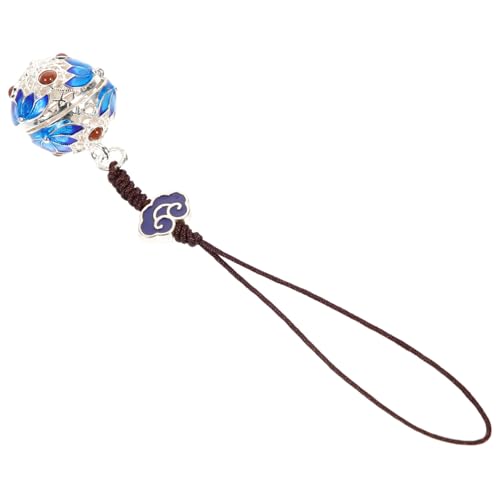 GALPADA Chinesischer Stil Anhänger Schlüsselanhänger Hollowed Sachet Ball Anhänger Silber Feine Verarbeitung DIY Charme Dekoration für Handy und Schlüssel von GALPADA