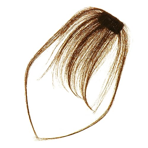 GALPADA Clip in Haarteil Damen Kunsthaar Bangs Haar Extensions Front Haar für Täglichen Gebrauch Einfach zu Tragen von GALPADA