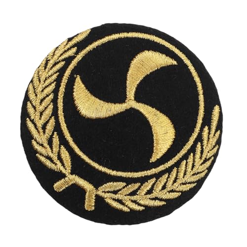 GALPADA Embroidered Sailor Hat Cap Costume Patch Für Nautische Diy-aktionen Langlebiges Abzeichen Für Matrosen Vielseitige Uniform-accessoires Für Kostüme Und Events von GALPADA