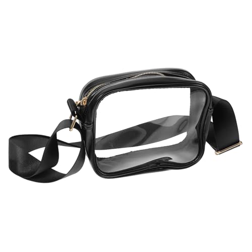 GALPADA Crossbody Münzbörse Damen Transparent Umhängetasche Für Reisen Outdoor Und Freizeit Leichte Praktische Geldbörse Mit Sicherem Reißverschluss Und Stilvollem Design von GALPADA