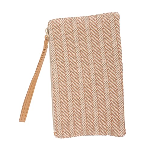 GALPADA Geldbörse Mit Reißverschluss Und Handgelenkriemen Kompakte Sommer-Clutch Für Strand Und Vielseitig Einsetzbar Als Kartenhalter Und Münzbeutel von GALPADA