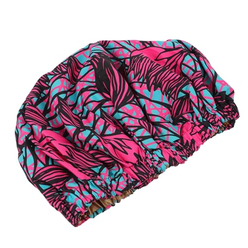 GALPADA Damen Schlafhaube Elastische Doppellagige Haube Für Haarbehandlung Für Lange Zöpfe Und Lockiges Haar Verstellbar von GALPADA