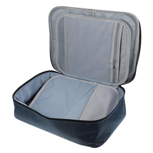 GALPADA Mehrschichtige Ausweis-Aufbewahrungstasche Dokumenten-Organizer Reise-Organizer-Tasche Tragbarer Akten-Organizer Abschließbare Aufbewahrungsbox Dokumententasche Aus Oxford von GALPADA