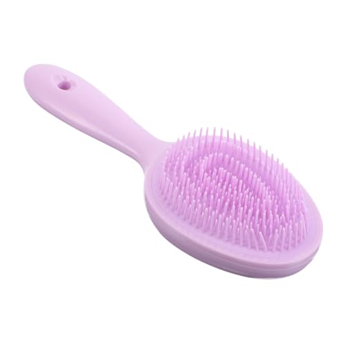 GALPADA Doppelseitige Shampoo Bürste mit Langem Griff Silikon Haarentwirrer zur Schuppenentfernung und Sanften Exfoliation für Männer und von GALPADA