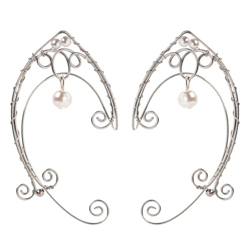GALPADA Ear Cuff Ohrclips Damen Kupfer Nicht piercing Komfortabel Modisch Ohrschmuck für Frauen Valentinstag Weihnachten von GALPADA