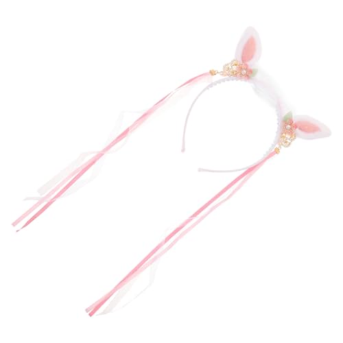 GALPADA Hasenohren-stirnband Für Mädchen Fest-stirnband Party- Haaremband Mit Hasenohren Kostüm-accessoires Haar-schmuck Für Junge Mädchen von GALPADA