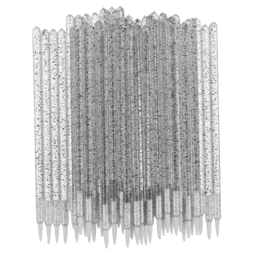 GALPADA Einweg Eyeliner und Lidschattenpinsel mit Farbigem Kristallgriff Multifunktionaler Make Up Pinsel für Augenbrauen Lidschatten und Lippenkonturen Leichter Ergonomischer Griff für von GALPADA