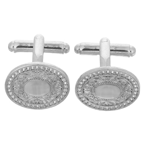 GALPADA Elegante Manschettenknöpfe für Herren Kupferfarben mit Kristallakzenten Langlebig und Stilvoll für Businesshemden Hochzeiten und Formelle Anlässe Modisches Design für Anzug und von GALPADA