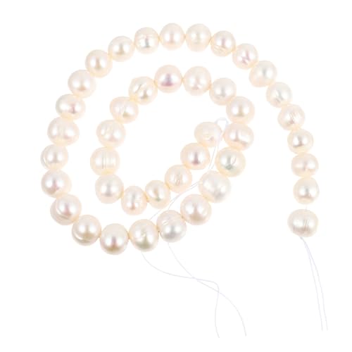GALPADA Elegante Natürliche Süßwasserperlenkette Damen mit Zarter Rundform Modische Geschenkidee Stilvoller Halsschmuck für Besondere Anlässe und Partys von GALPADA