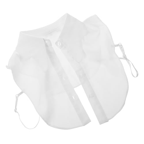 GALPADA Eleganter Abnehmbarer Kragen für Damen Baumwolle Falscher Kragen für Blusen Pullover Kleider und Stilvolles Accessoire für von GALPADA