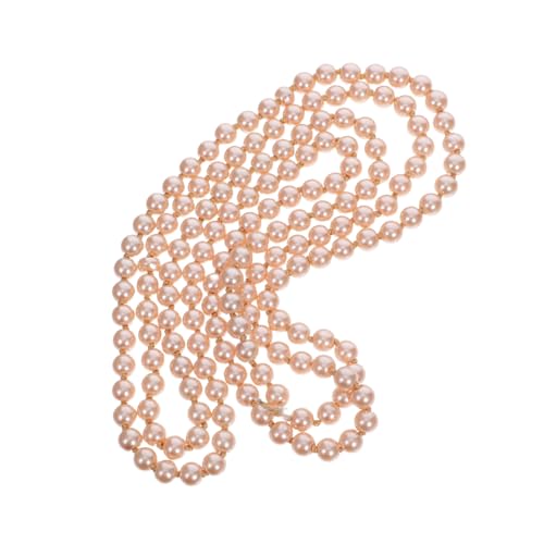 GALPADA Falsche Perlenkette Damen Mehrlagige Knoten Halskette Lang Modischer Vielseitiger Schmuck Für Winterpullover Brautjungfern Partys Und Alltag von GALPADA