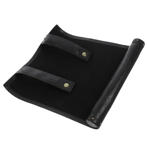 GALPADA Faltbare Würfeltasche mit Weicher Oberfläche zum Würfeln Tragbarer Würfel Organizer Rollbeutel Große Kapazität Leicht zu Reinigen Kompakte Reise Aufbewahrungstasche für Handgepäck von GALPADA