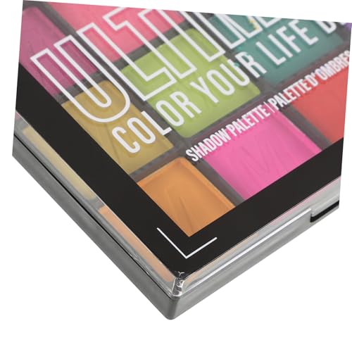 GALPADA Farben Lidschatten Palette Glitzer Bunte Make Up Palette Für Karneval Festival Halloween Make Up Kompakt Reisefreundlich Langlebig von GALPADA