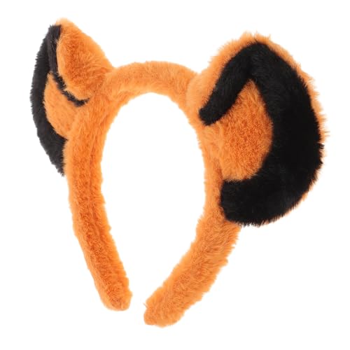 GALPADA Flauschiger Tierhaarreif für Erwachsene Dschungelpartys Halloween Cosplay Fotoshootings Lustiges Kostümzubehör von GALPADA