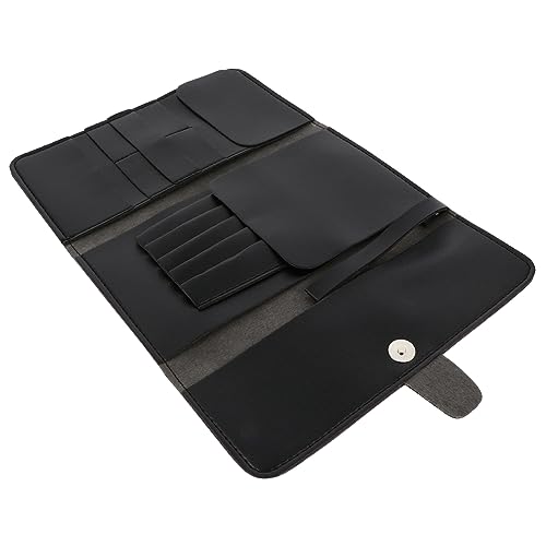 GALPADA Friseur Werkzeugtasche aus Hochwertigem Leder Faltbar für Scheren Kämme für Stylisten und Friseure Praktischer Organizer für Haartools Perfektes von GALPADA