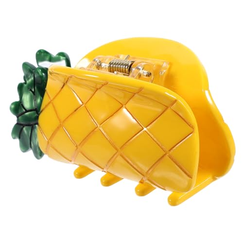 GALPADA Kleine Haarspange Ananas Dekorative Haarklammer Frucht-haarklammer Rutschfest Clip Für Damen Haaraccessoires von GALPADA