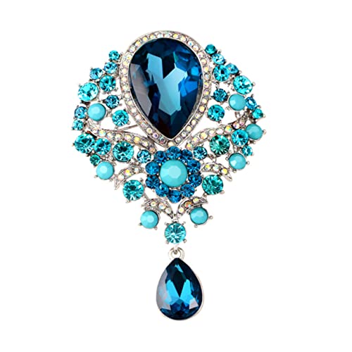 GALPADA Strass Brosche Pin Für Damen Glas-anstecknadel Mit Strass Geeignet Für Mäntel Kragen Taschen Und Rucksäcke Schmuck Für Besondere Anlässe Und Alltag von GALPADA
