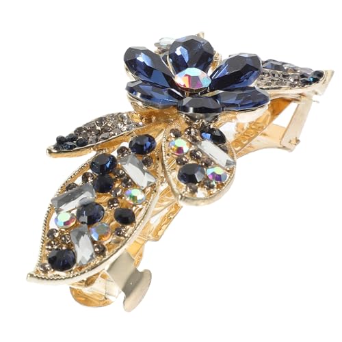 GALPADA Strass Haarspange Für Damen Blumen-haar-accessoire Frühling Schmuck Haarspangen Verzierung Für Partys Hochzeit Geburtstag von GALPADA