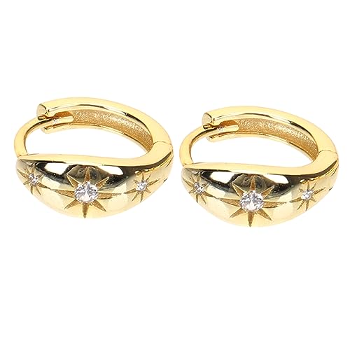 GALPADA Elegante Ohrringe – Damen-ohrringe in Rautenform Mit Strasssteinen Perfekt Für Und Partys von GALPADA