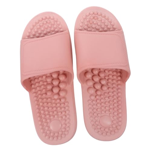 GALPADA Fußmassage Hausschuhe mit Anti rutsch sohle Massagepunkte für Fußreflexzonen Fördert Durchblutung Entspannende Indoor sandalen Komfortabel und Stilvoll für Hause von GALPADA