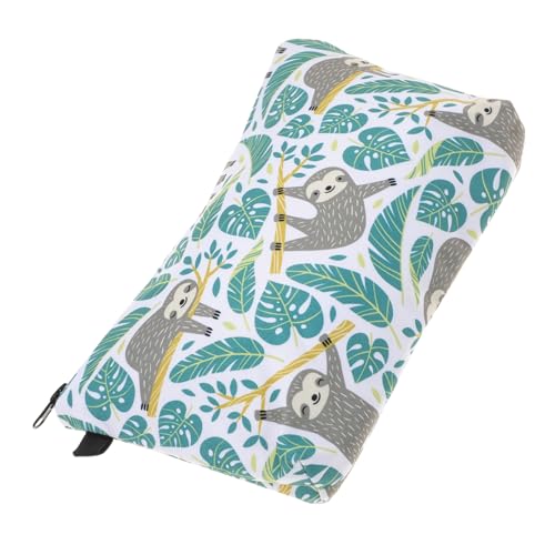 GALPADA Gedruckte Schminktasche mit Baumfaultier Motiv Leichte Kosmetiktasche Damen Handliche Make Up Tasche für Unterwegs Kompakter Organizer für Freundinnen von GALPADA