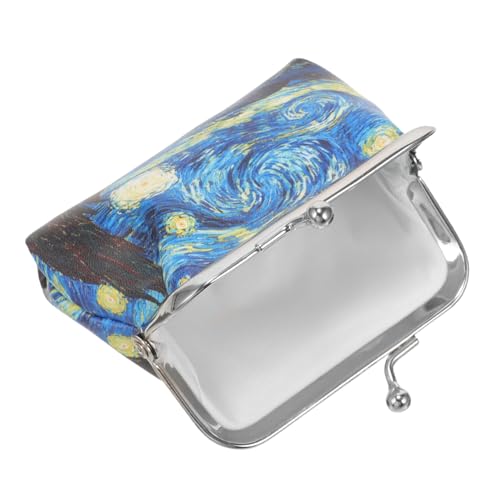 GALPADA Geldbörse Aus Metall Für Damen Mini Geldbörse Polyester Pu Leder Geldbörse Mini Geldbörse Kleines Münzfach von GALPADA