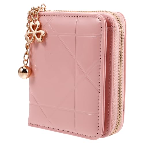 GALPADA Kleines Geldbörse Für Damen Mit Münzfach Gestepptes Pu-Material Akkordeon-kartenhalter Kompakt Und Praktisch Für Täglichen Gebrauch von GALPADA