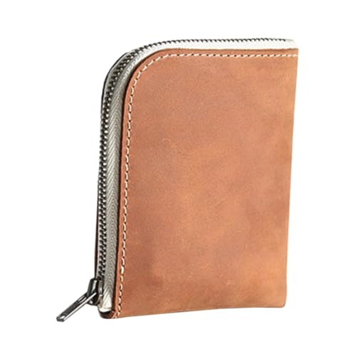 GALPADA Mini Geldbörse Mit Kartenfach Aus Hochwertigem Material Kleine Herren Geldbörse Mit Kartenschutz Tasche Für Kreditkarten Und Bankkarten von GALPADA