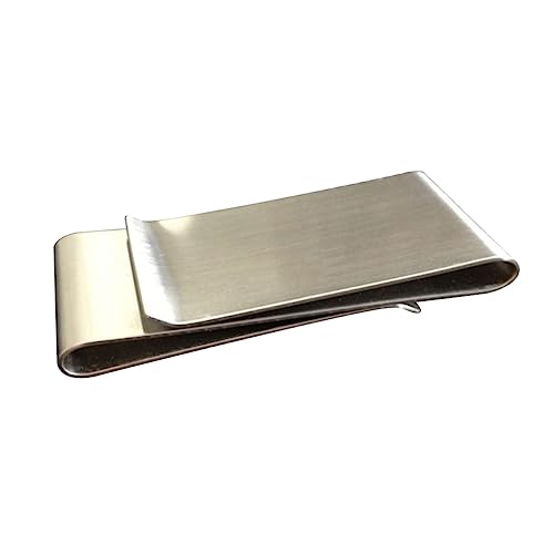 GALPADA Geldklammer Aus Schmaler Geldscheinhalter Dreifach Faltbarer Metall-geldhalter Kompakte Geldbörse Für Herren von GALPADA