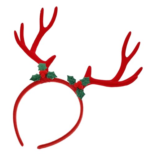 GALPADA Weihnachts-rentiergeweih Stirnband Mit Großen Realistischen Antlers Für Cosplay Und Festliche Fotoshootings Für Erwachsene Für Karneval Und Feiertagsfeiern von GALPADA